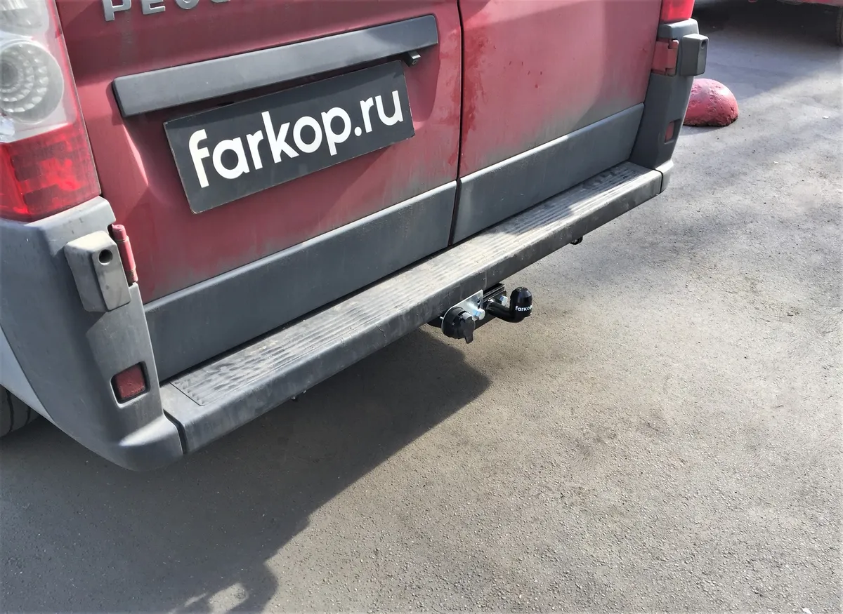 Фаркоп Лидер Плюс для Peugeot Boxer (L1,L2,L3) 2006- P107-FC в Пермь Фаркоп Лидер Плюс для Peugeot Boxer (L1,L2,L3) 2006- P107-FC в Пермь