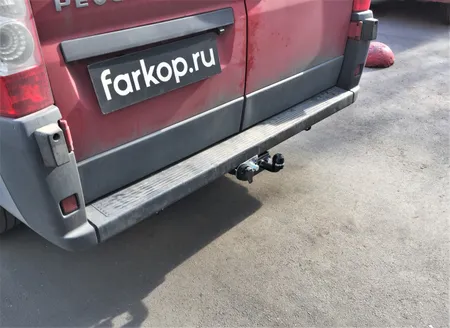 Фаркоп Лидер Плюс для Peugeot Boxer (L1,L2,L3) 2006- P107-FC в Пермь