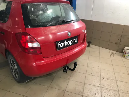 Фаркоп Лидер Плюс для Skoda Fabia (хетчбек) 2007-2015 Арт. S102-A S102-A в Пермь