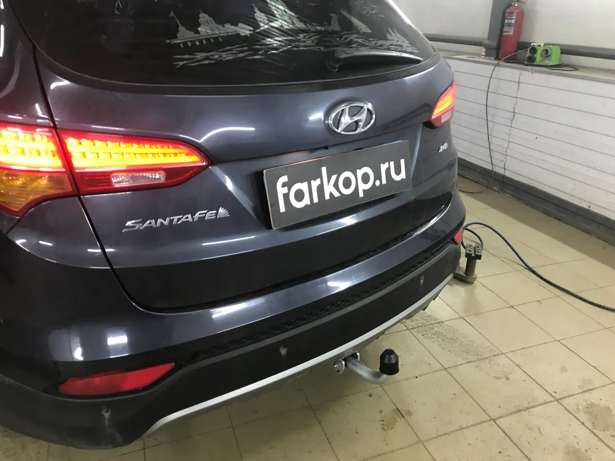 Фаркоп Galia для Hyundai Santa Fe (вкл. Grand) 2012-2018 H091A в Пермь