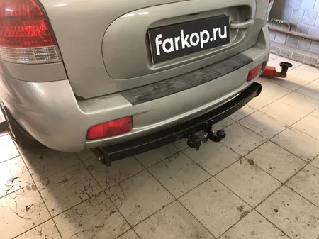 Фаркоп Лидер Плюс для Hyundai Santa Fe Classic 2007-2012 H205-A в Пермь