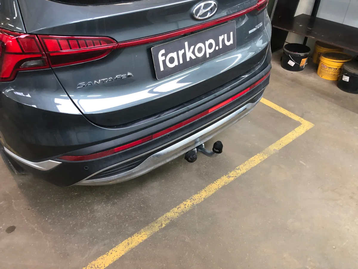 Фаркоп Galia для Hyundai Santa Fe 2020-2024 K050A в Пермь Фаркоп Galia для Hyundai Santa Fe 2020-2024 K050A в Пермь