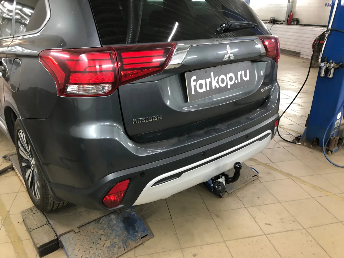 Фаркоп Лидер Плюс для Mitsubishi Outlander 2012-2022 M113-A в Пермь