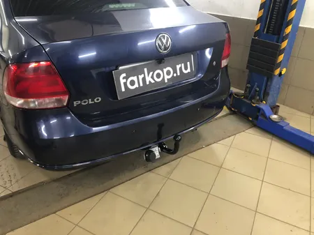 Фаркоп Лидер Плюс для Volkswagen Polo (седан) 2010-2020 V125-A в Пермь