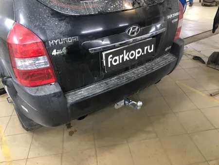 Фаркоп Лидер Плюс для Hyundai Tucson 2004-2010 H204-BA в Пермь