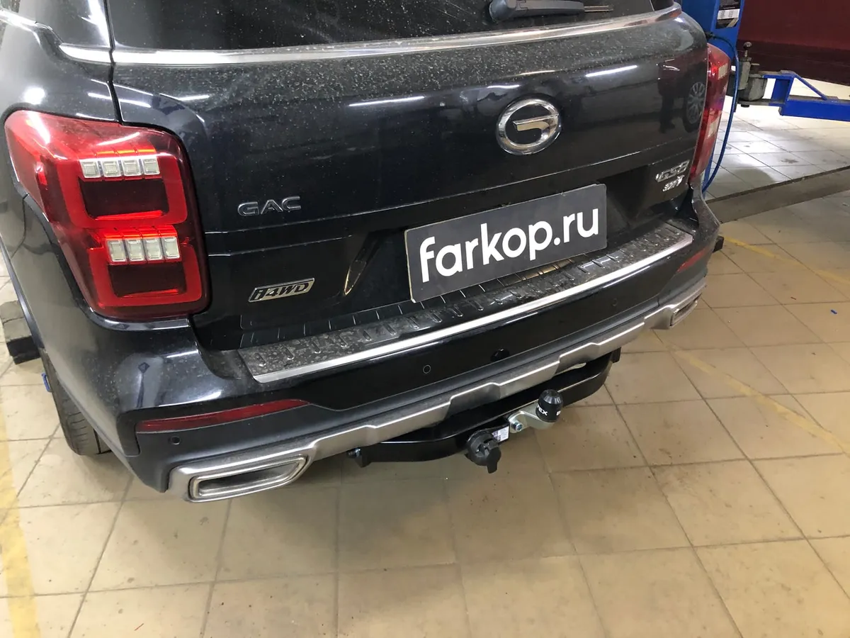 Фаркоп Baltex для GAC GS8 2019-2021 289195 в Пермь Фаркоп Baltex для GAC GS8 2019-2021 289195 в Пермь