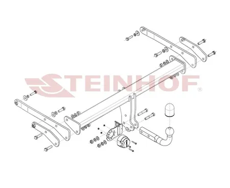 Фаркоп Steinhof для Audi Q5 2026- A-111 в Пермь