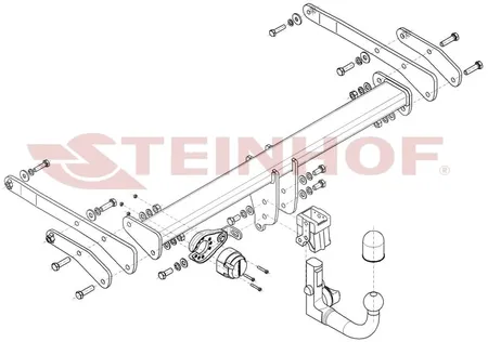 Фаркоп Steinhof для Audi Q5 2026- A-112 в Пермь