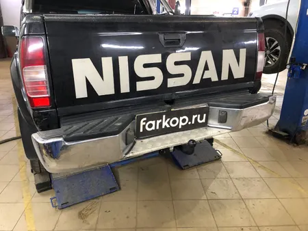 Фаркоп Лидер Плюс для Nissan NP300 2008-2015, (для а/м со ступенькой, без ступеньки) Арт. N113-A N113-A в Пермь