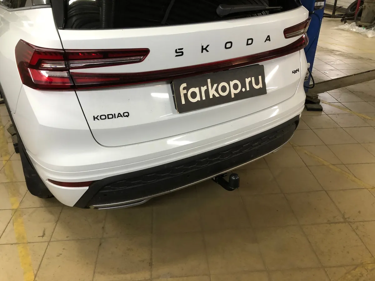 Фаркоп Steinhof для Skoda Kodiaq 2023- S-292 в Пермь