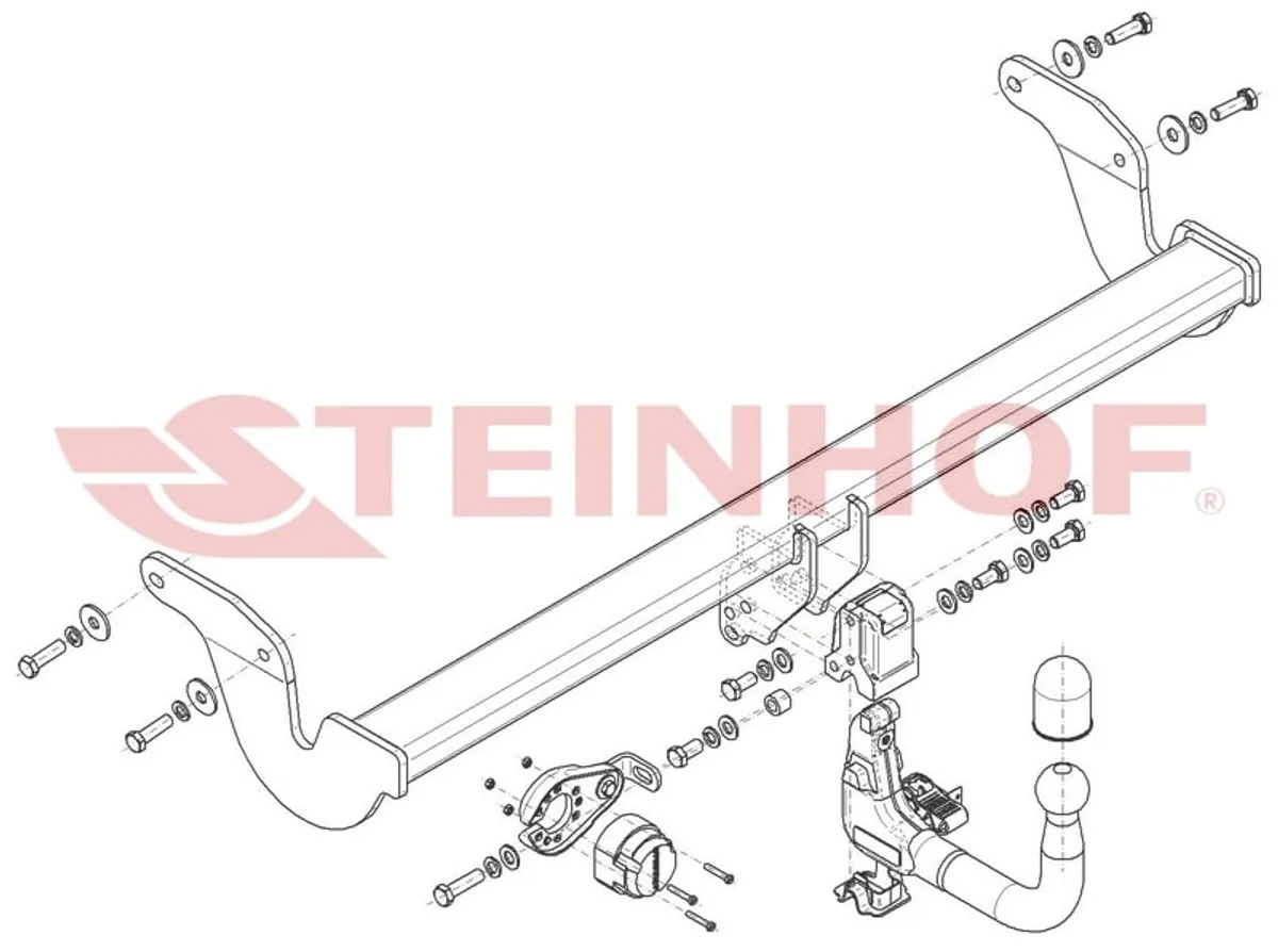 Фаркоп Steinhof для Lexus RX 2022- Арт. L-176 L-176 в Пермь Фаркоп Steinhof для Lexus RX 2022- Арт. L-176 L-176 в Пермь
