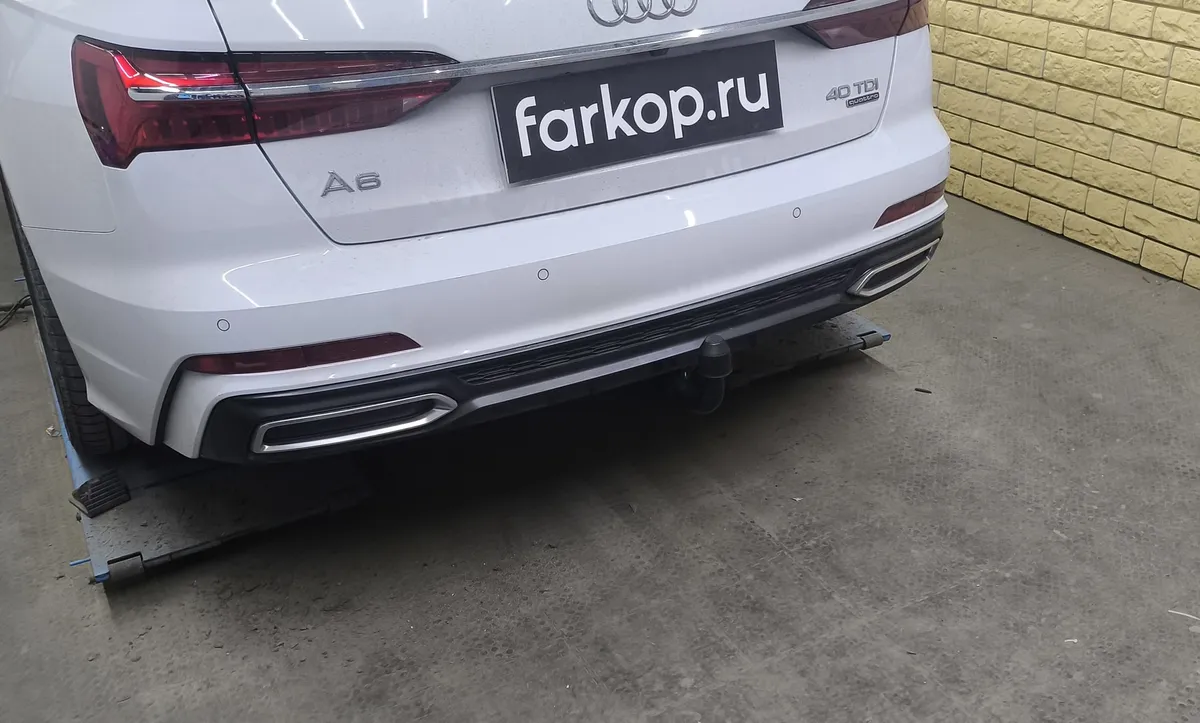 Фаркоп Galia для Audi A6 (седан, универсал) 2018- A051V в Пермь Фаркоп Galia для Audi A6 (седан, универсал) 2018- A051V в Пермь