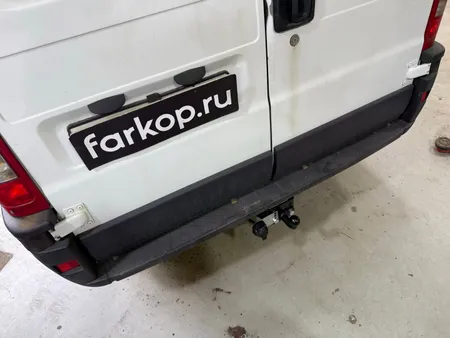 Фаркоп Лидер Плюс для Fiat Ducato (Соллерс) 2007-2012 Арт. F202-FC F202-FC в Пермь