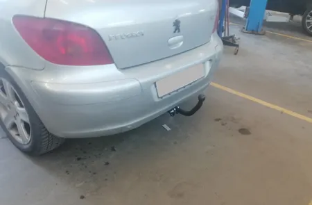 Фаркоп Лидер плюс для Peugeot 307 (хетчбек) 2001-2008 P106-A в Пермь