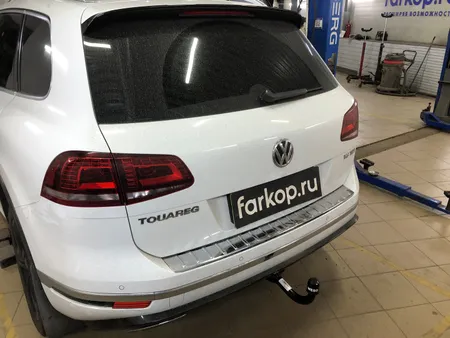 Фаркоп Oris для Volkswagen Touareg 2010-2018, кроме R-Line 3555-D2 в Пермь