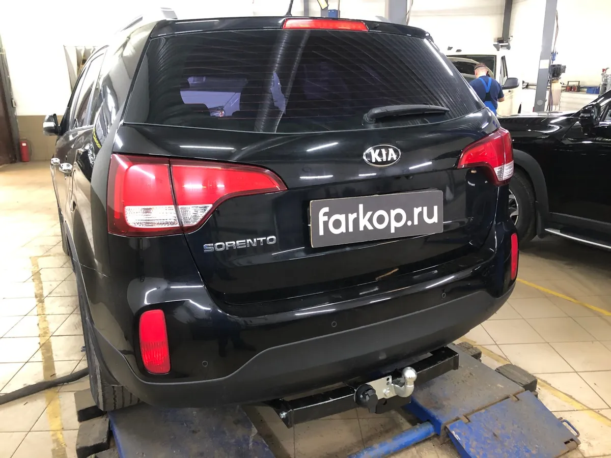 Фаркоп Лидер Плюс для Kia Sorento 2012-2021 H224-F в Пермь Фаркоп Лидер Плюс для Kia Sorento 2012-2021 H224-F в Пермь