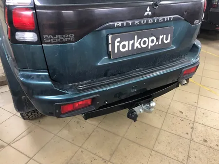 Фаркоп Лидер Плюс для Mitsubishi Pajero Sport 1998-2008 M107-F в Пермь