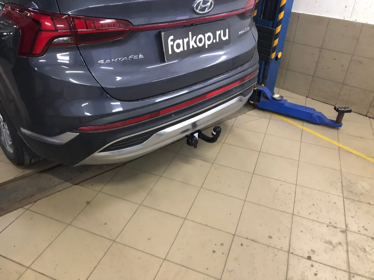 Фаркоп Oris для Hyundai Santa Fe 2020-2024 6768-A в Пермь