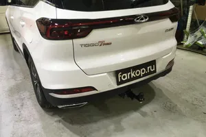 Установили фаркоп ТСС для Chery Tiggo 7 Pro 2021 г.