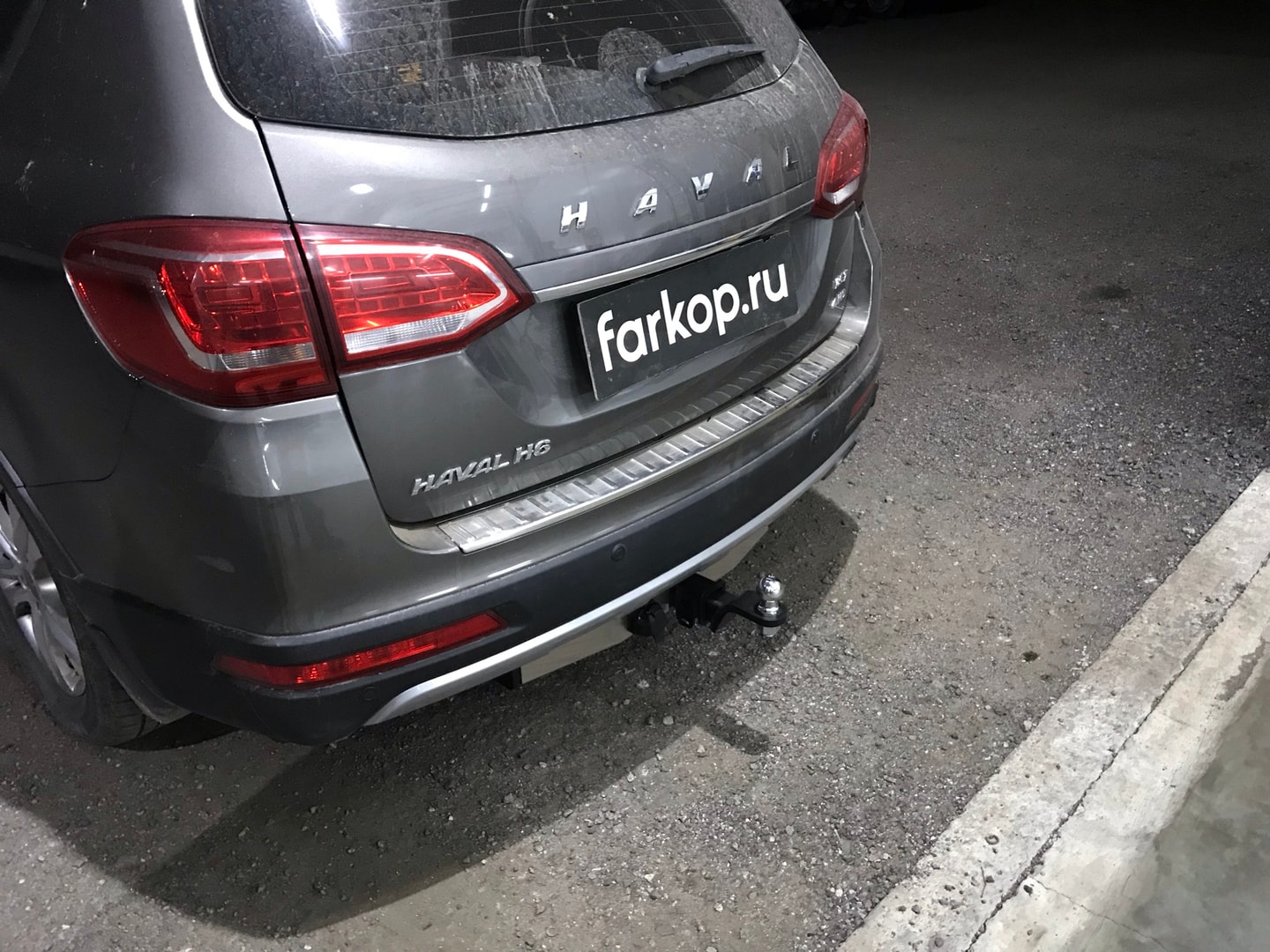 Установили фаркоп PT GROUP для Haval H6 2019 г.