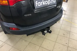 Установили фаркоп Лидер Плюс для Toyota RAV4 2012-2019 г.в.